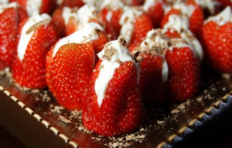 heavenly-filled-strawberries-food-glorious-food image