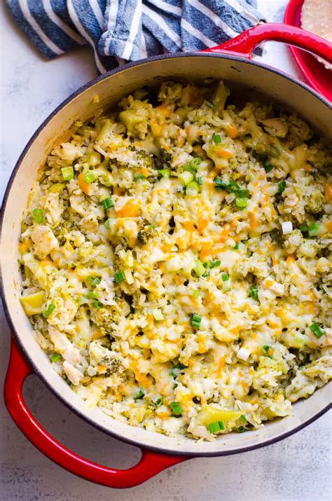 healthy-chicken-and-rice-casserole image