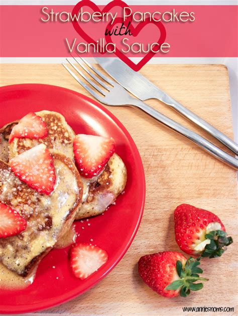 strawberry-pancakes-with-vanilla-sauce image