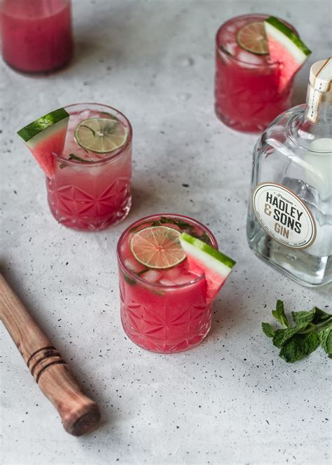 watermelon-gin-fizz-with-mint-sunday-table image
