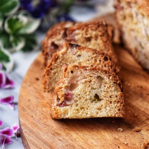 easy-rhubarb-coffee-cake-recipe-with-buttermilk-she image