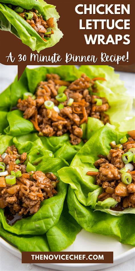 easy-chicken-lettuce-wraps-recipe-easy-dinner-ideas image