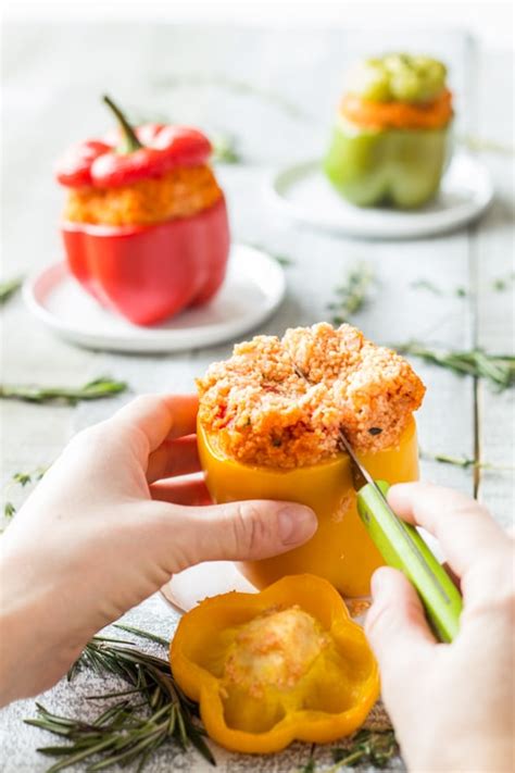 bulgur-stuffed-bell-peppers-green-healthy-cooking image