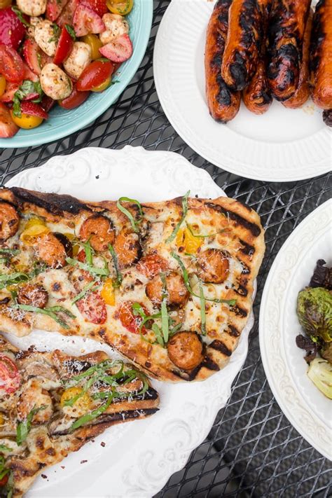 grilled-chicken-sausage-pizza-nutmeg-nanny image