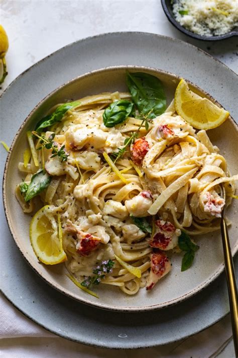 creamy-lemon-pasta-with-lobster-the-best-date-night image