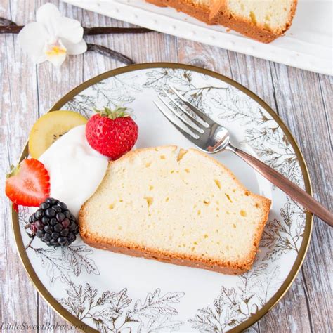 vanilla-bean-pound-cake-little-sweet-baker image