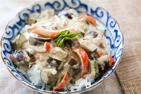 eggplant-green-curry-recipe-simply image