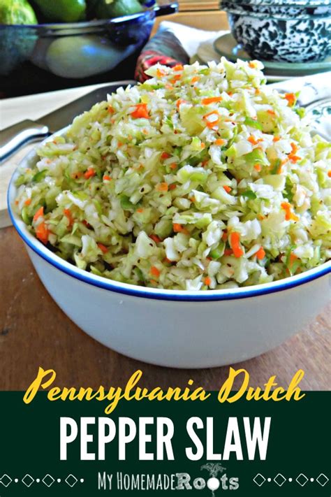 pa-dutch-pepper-slaw-my-homemade-roots image