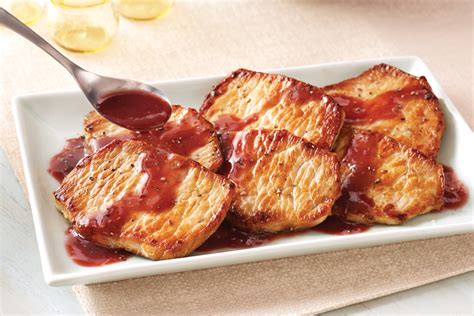 pork-chops-with-raspberry-dijon-glaze-safeway image
