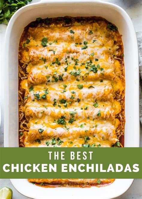 easy-chicken-enchiladas-ready-in-30-minutes-isabel image