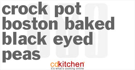 crock-pot-boston-baked-black-eyed-peas image