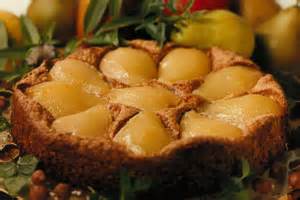 hazelnut-pear-cake-with-cream-foodland-ontario image