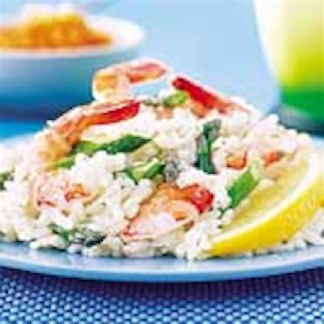 quick-shrimp-and-asparagus-risotto-canadian-living image