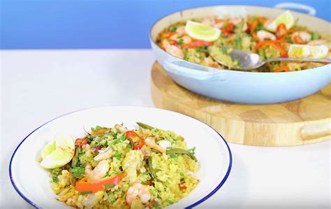 chicken-and-prawn-paella-spanish-recipes-goodto image