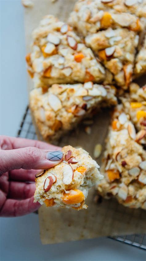 persimmon-almond-scones-dairy-free-vegan image