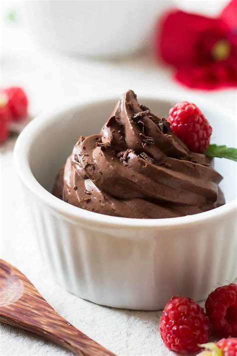 vegan-chocolate-mousse-2-ingredients-dairy-free image