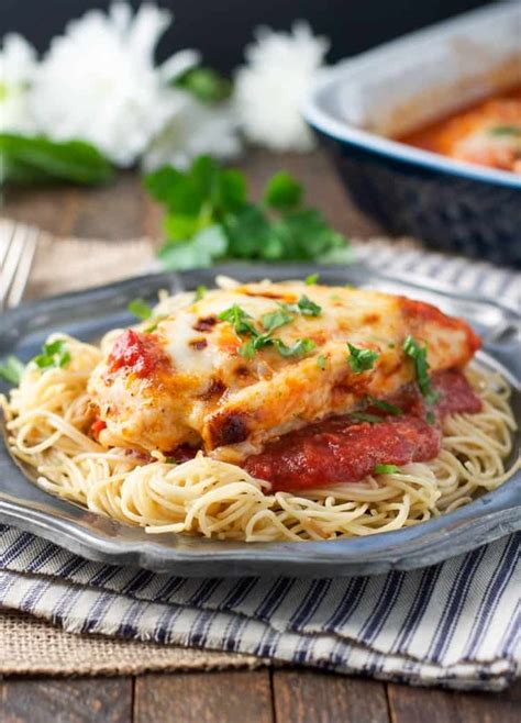 healthy-chicken-parmesan-dump-and-bake-the image