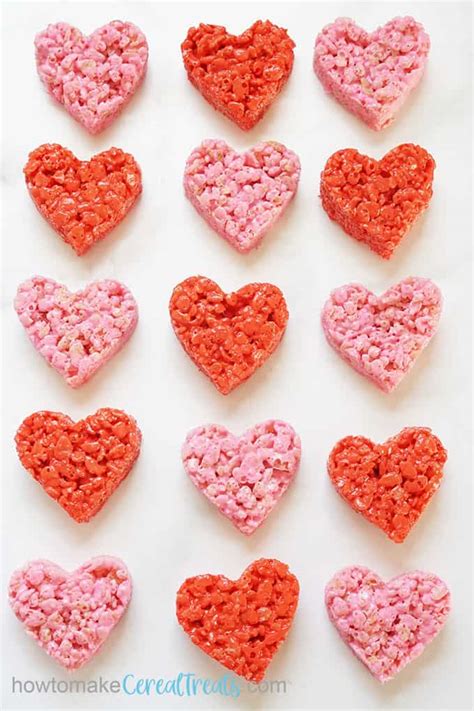 heart-rice-krispie-treats-cute-easy-valentines-day image