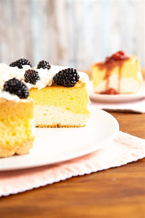 daffodil-cake-lemon-and-vanilla-sponge image