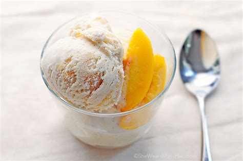 homemade-peach-ice-cream-recipe-she-wears-many image