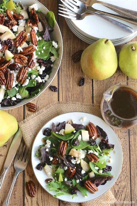 salad-with-goat-cheese-pears-candied-pecans-and image