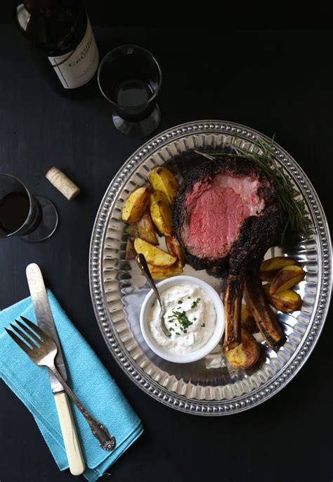 coffee-rubbed-prime-rib-with-easy-horseradish-sauce image