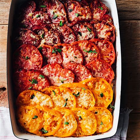 herbed-tomato-gratin-recipe-eatingwell image
