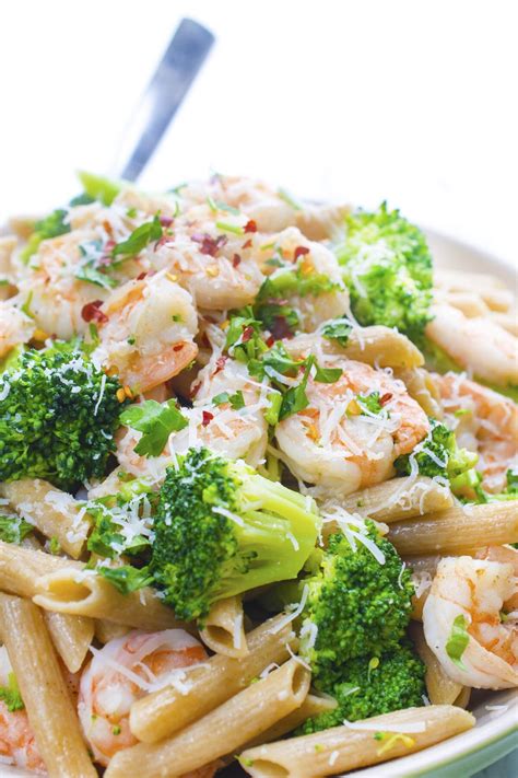 shrimp-and-broccoli-penne-the-lemon-bowl image