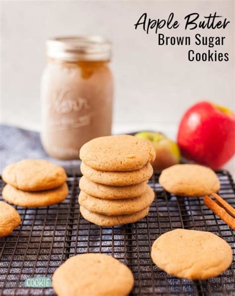 apple-butter-brown-sugar-cookies-dairy-free-the image