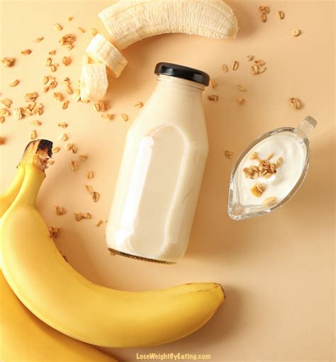 10-healthy-banana-smoothie-recipes-lose-weight-by image