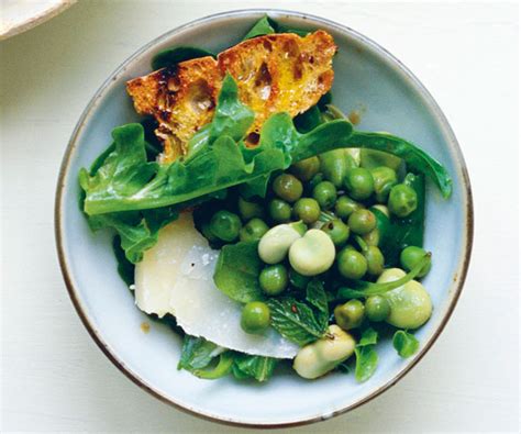 salad-of-beans-peas-and-pecorino-finecooking image