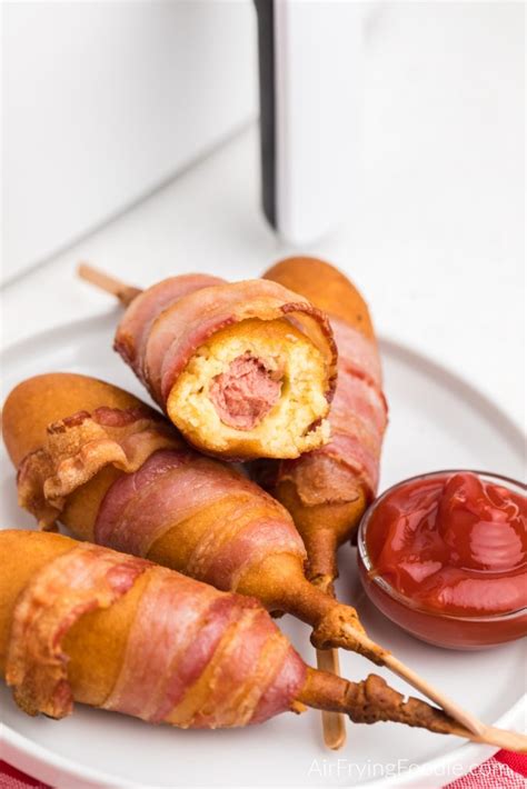 air-fryer-bacon-wrapped-corn-dogs-air-frying-foodie image