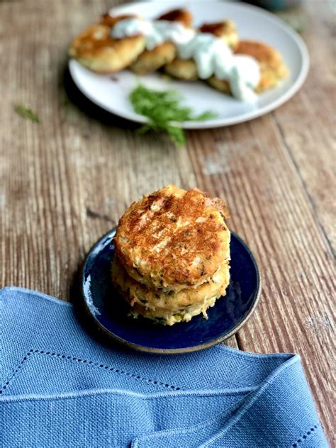 garlicky-mashed-potato-cakes-with-parmesan-and-dill image