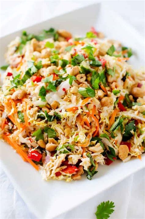 thai-chicken-salad-recipe-wendy-polisi image