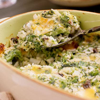broccoli-cheese-and-rice-casserole-recipe-myrecipes image