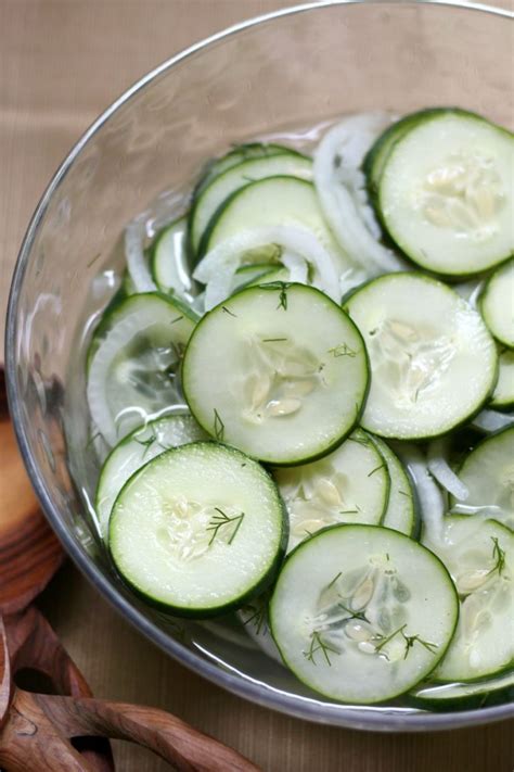 easy-old-fashioned-cucumber-salad-gurkensalat-gf image