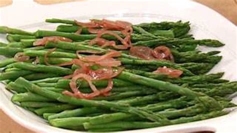 asparagus-with-raspberry-shallot-vinaigrette image