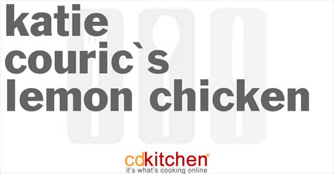 katie-courics-lemon-chicken-recipe-cdkitchencom image