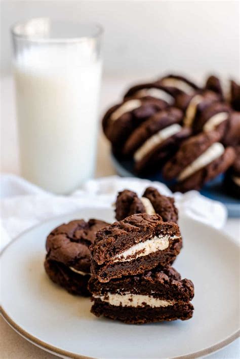 mocha-sandwich-cookies-easy-dessert image