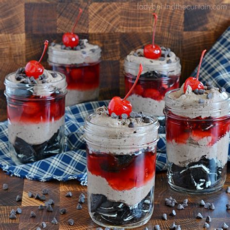 black-forest-chocolate-mousse-dessert-cups image