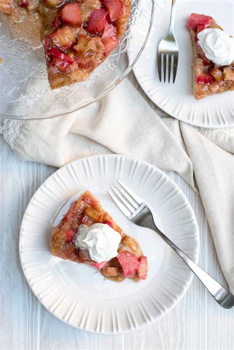 rhubarb-upside-down-cake-valeries-kitchen image