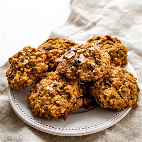 chunky-chewy-salty-sweet-everything-oatmeal-cookies image
