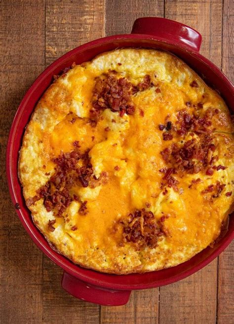 easy-oven-bacon-cheddar-scrambled-eggs image