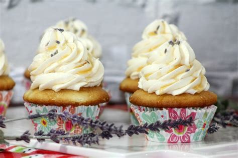 elegant-honey-lavender-cupcakes-with-honey image