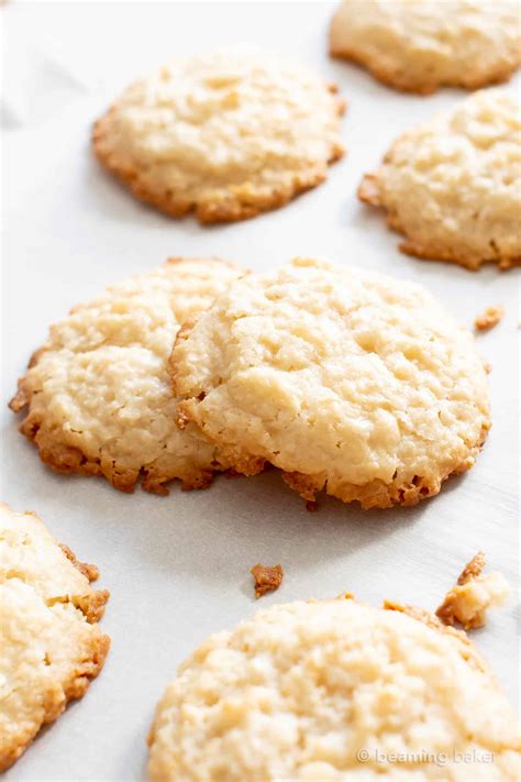 4-ingredient-ultimate-chewy-vegan-coconut-cookies image
