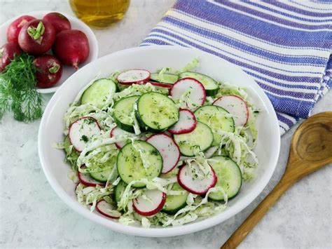 crunchy-pickled-salad-cucumbers-cabbage-radish image