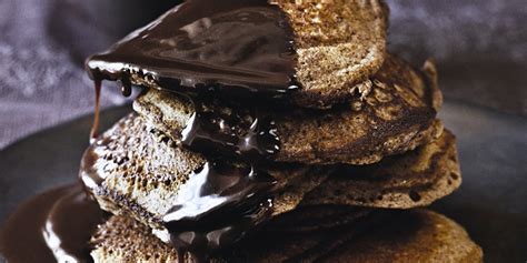 chocolate-pancakes-recipe-with-chocolate-maple-syrup-great image