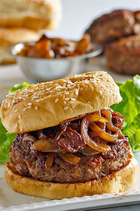 bacon-burgers-with-balsamic-caramelized-onions image