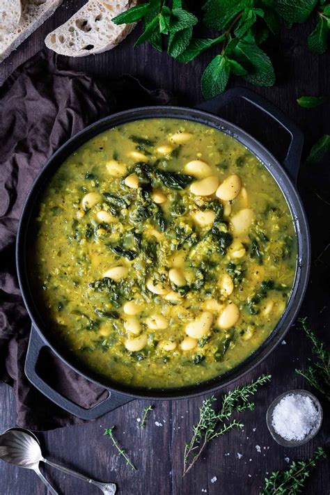 spinach-lentil-and-butter-bean-soup-domestic-gothess image