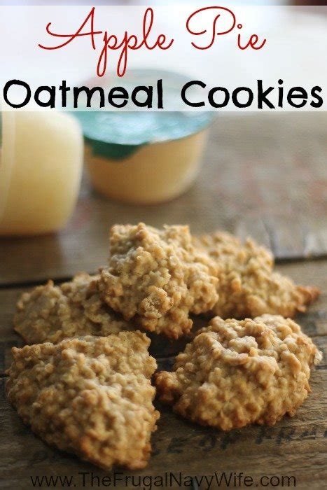 apple-cookies-apple-pie-oatmeal-cookie image